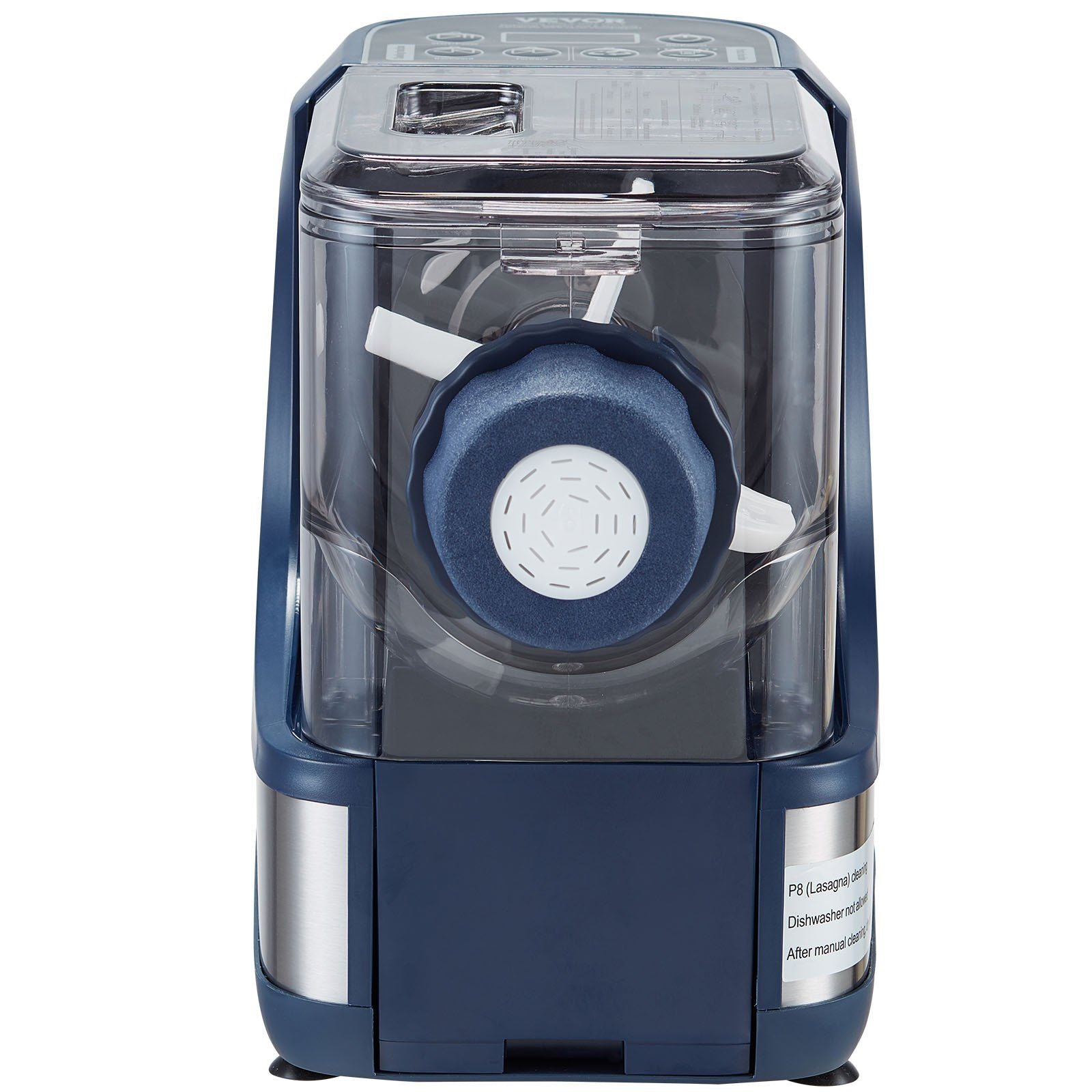 VEVOR Electric Pasta Maker, 150W Automatic Noodle Maker Machine with 8 Pasta Shapes, 4 Intelligent Modes, 500g Flour Capacity Pasta Maker Machine with Measuring Cups, Cleaning Brush for Home Kitchen - JM Variety Store